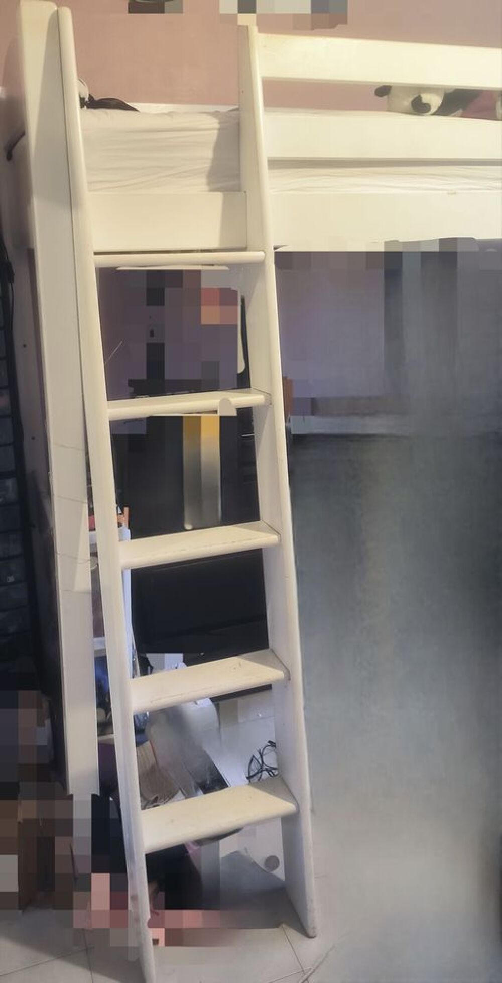 Lit haut mezzanine Meubles