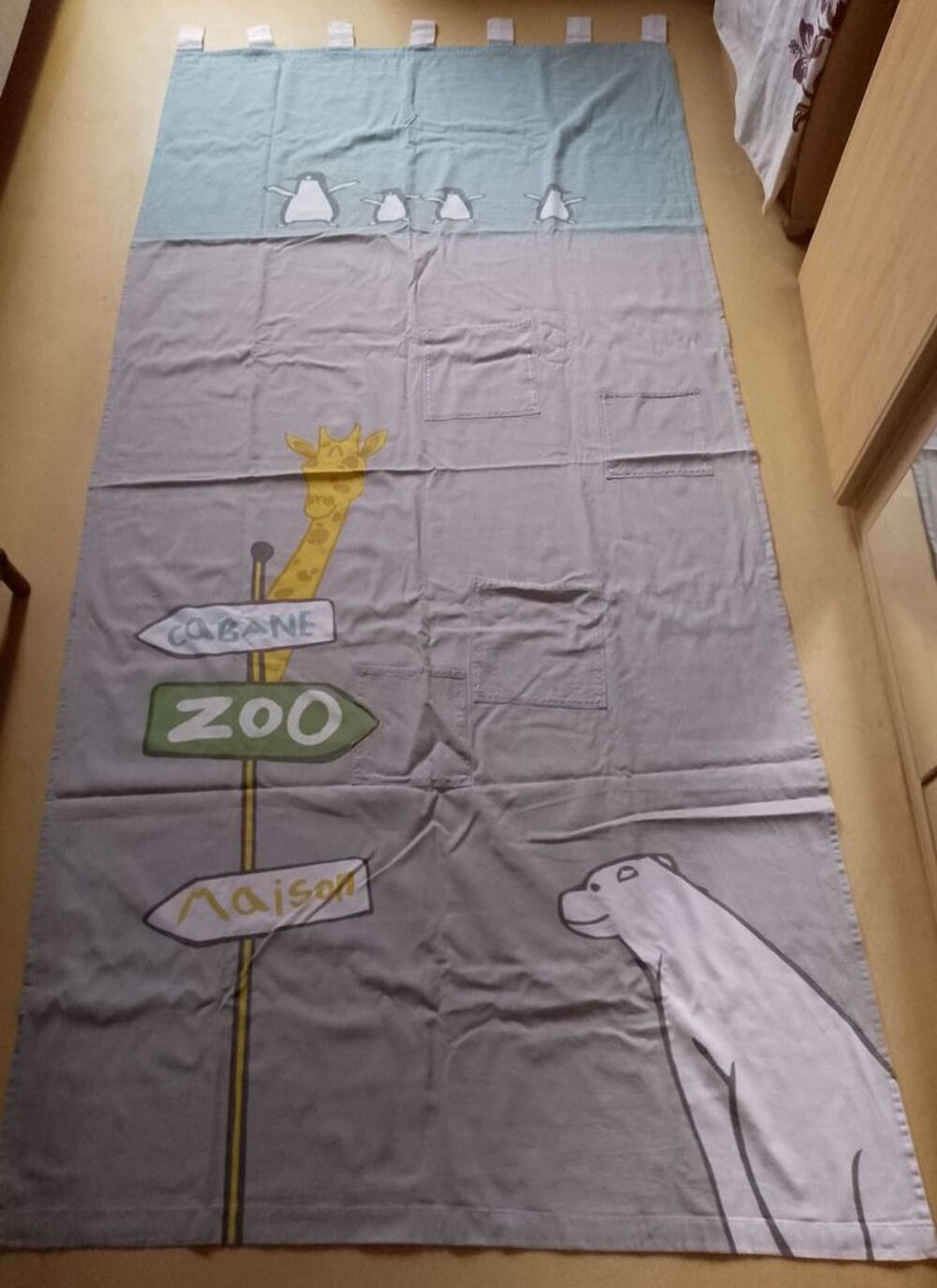 Rideau enfant multipoches Vertbaudet Décoration