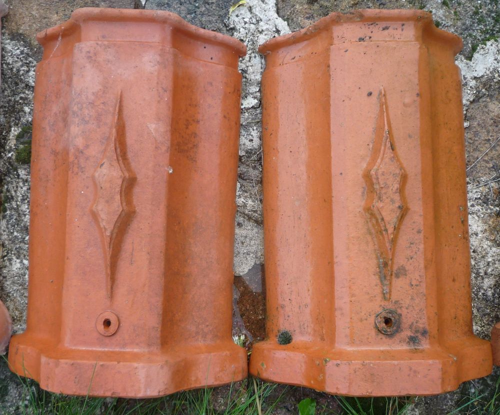 Lot de 6 Tuiles Fa&icirc;ti&egrave;re de toiture de diff&eacute;rentes tailles Bricolage