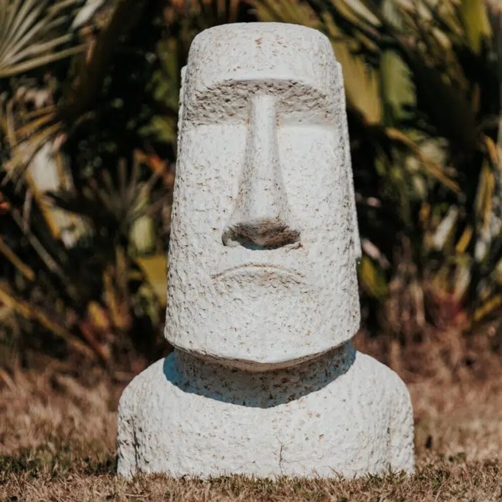  Statue Moa&iuml; de Jardin 150 CM Jardin