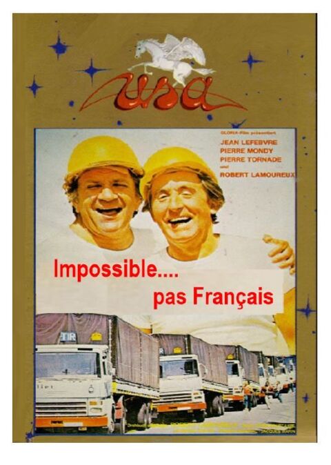 IMPOSSIBLE PAS FRANCAIS avec jean lefebvre et pierre mondy 0 Malo Les Bains (59)