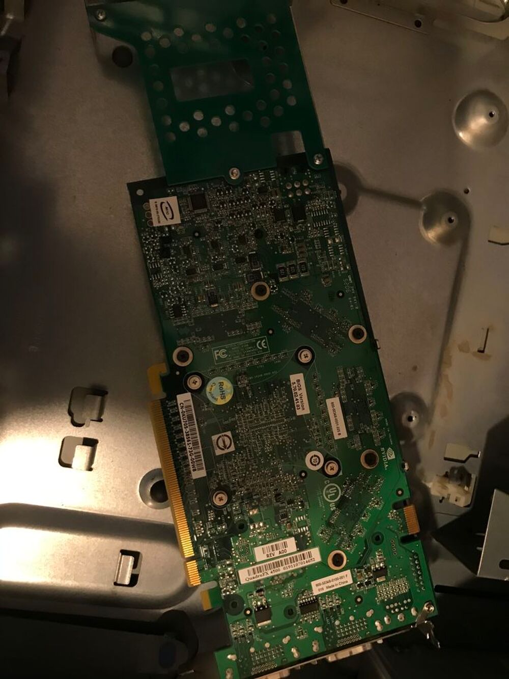 NVidia Quadro FX 4500 512 MB Carte Graphique 2x DVI S-VIDEO Matériel informatique