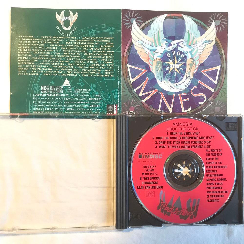 CD Amnesia - Drop The Stick CD et vinyles
