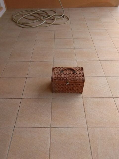 Panier en osier rectangulaire. 20 Servian (34)