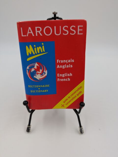 Livre Mini Dictionnaire Larousse Français / Anglais (taché) 1 Vulbens (74)