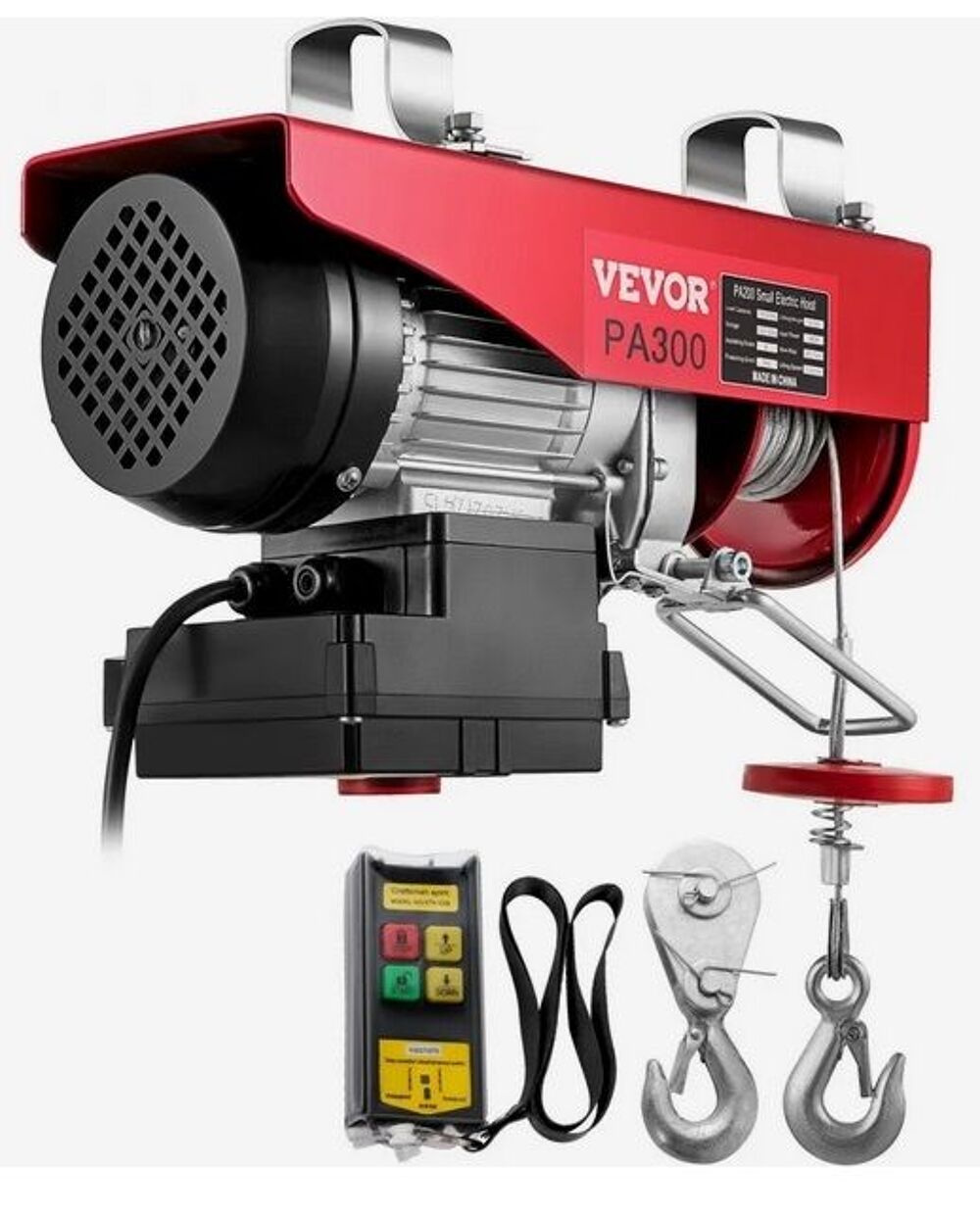 Treuil &eacute;lectrique avec T&eacute;l&eacute;commande &amp; nouveau Moteur Neuf Bricolage