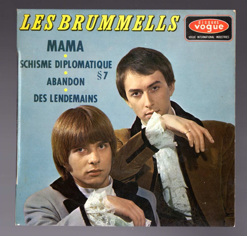 EP Les BRUMMELS : Mama - VOGUE EPL 8465 - France CD et vinyles