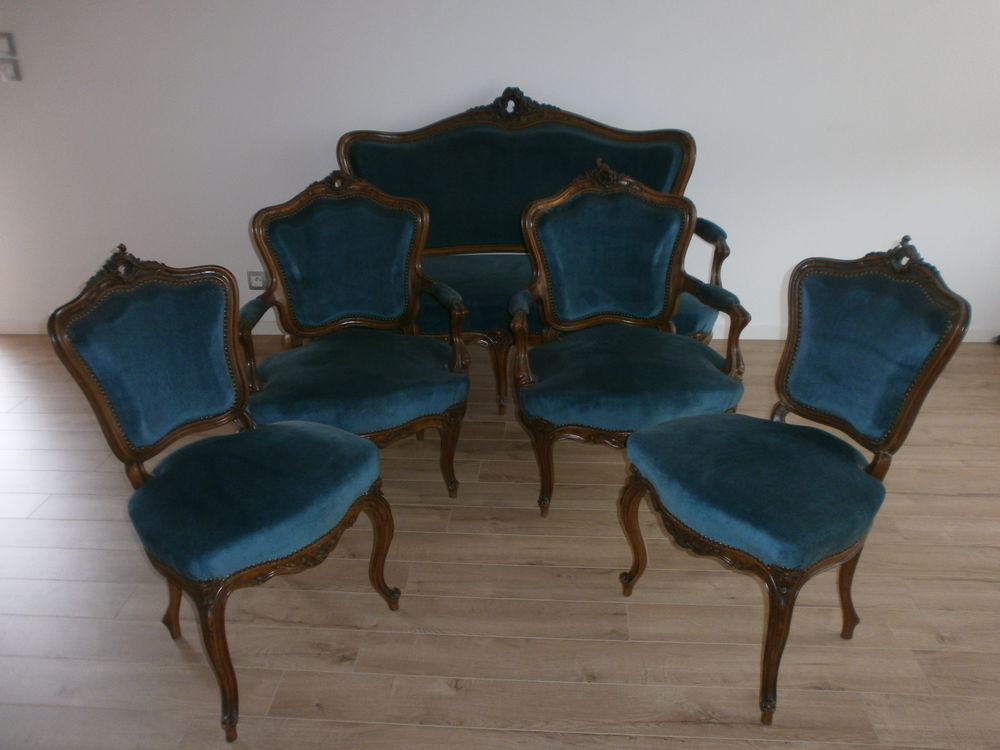 salon Napoleon 3 - 5 pi&egrave;ces Meubles