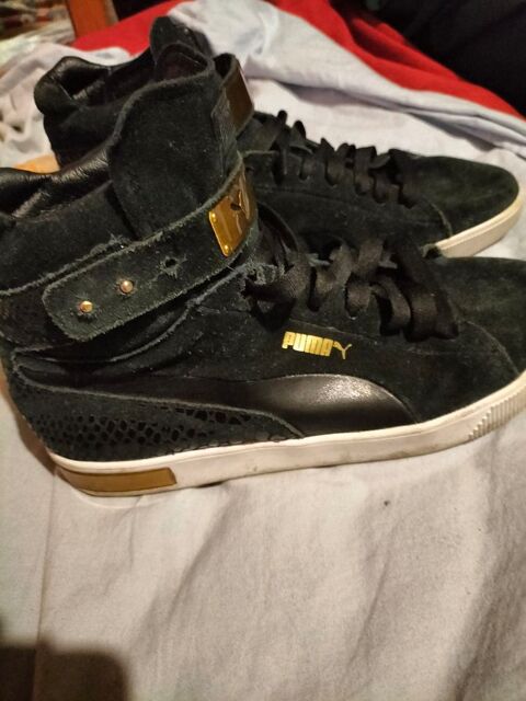 Basket montante cuir Puma lifestyle pointure 39 trs bon ta 14 Cachan (94)