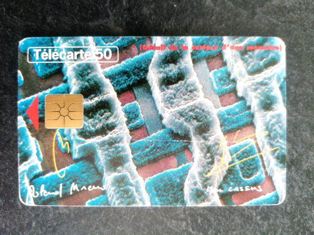 T&eacute;l&eacute;carte de collection neuve Marc Lassus 1996 