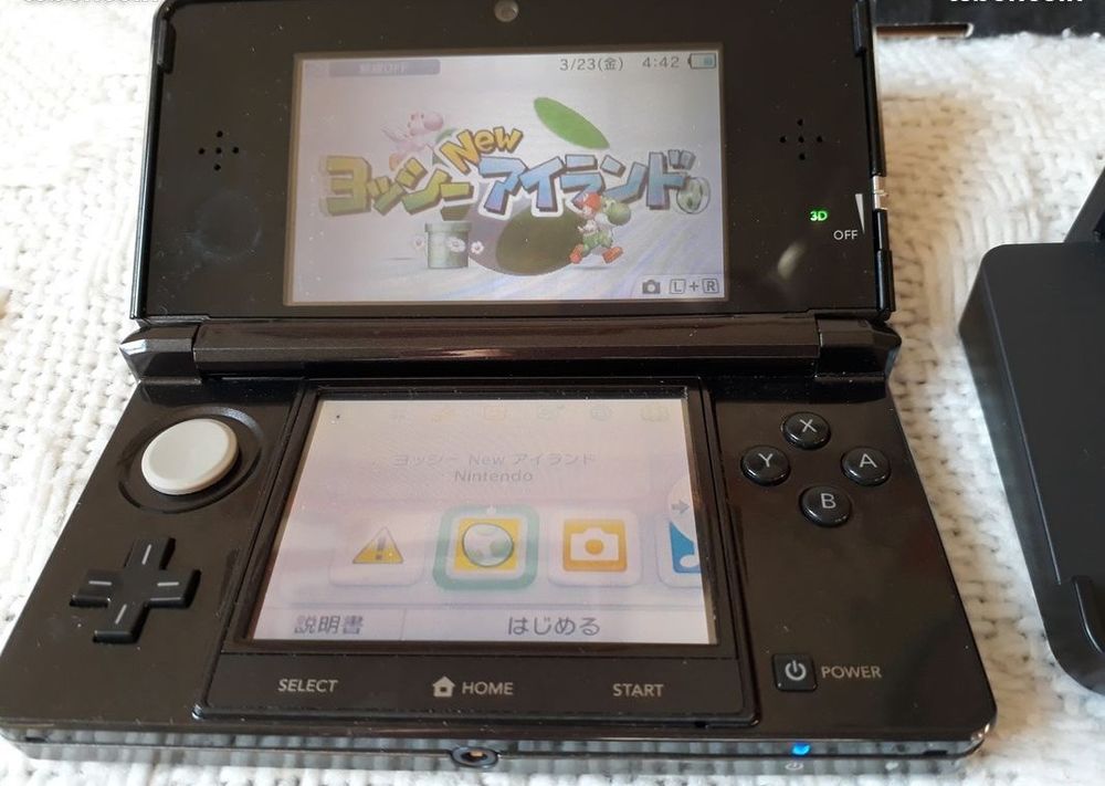 Nintendo 3DS Cosmo black origine japonaise Yoshi Island Consoles et jeux vidéos