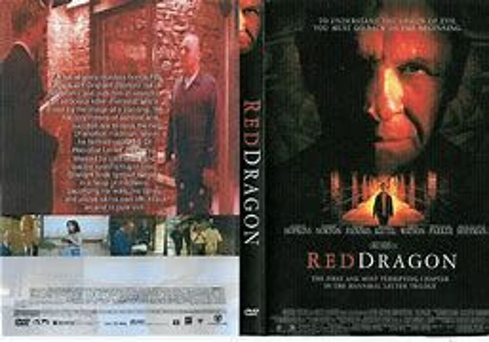 DVD RED DRAGON DVD et blu-ray