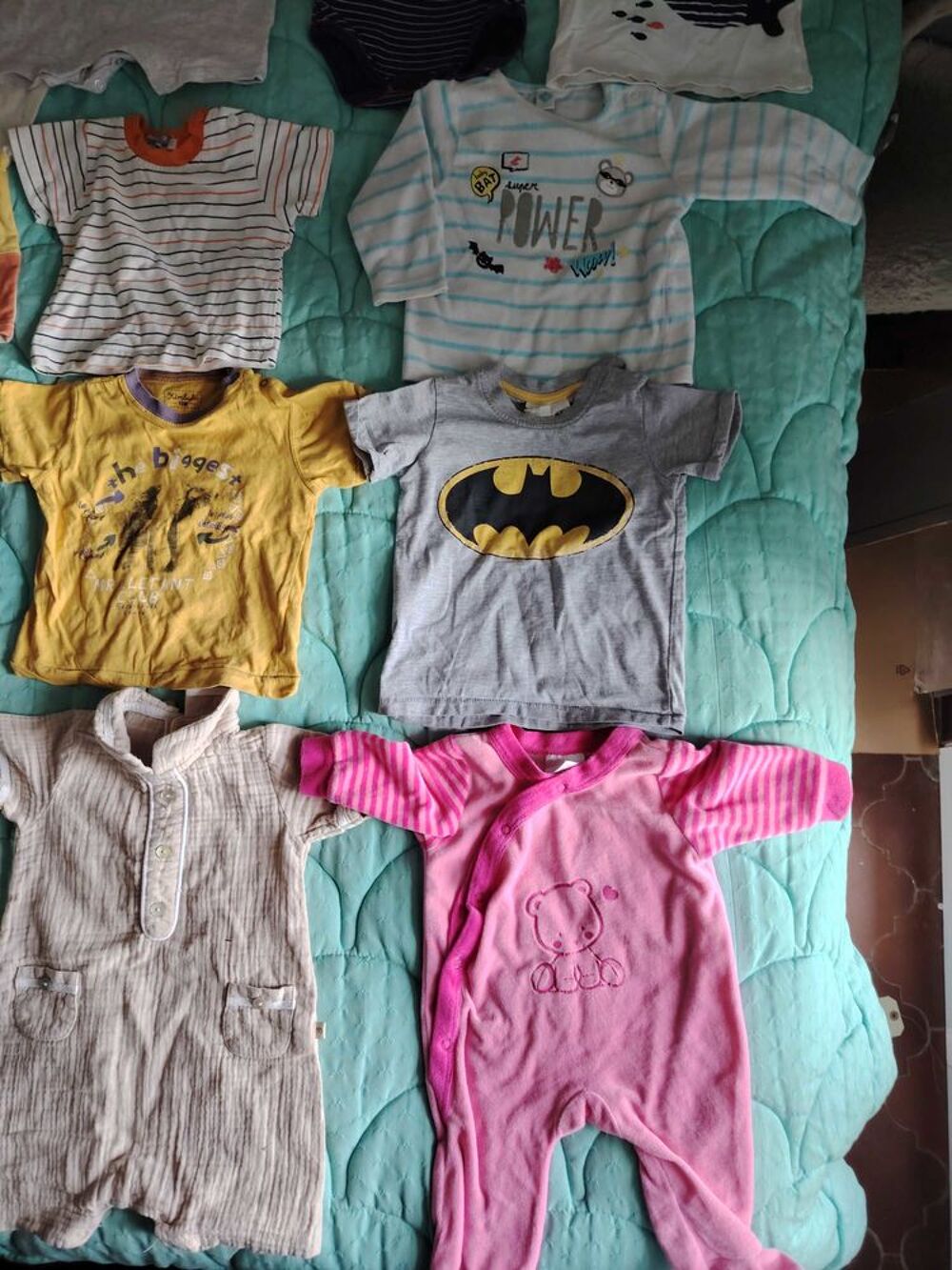 lot v&ecirc;tements gar&ccedil;on 12 mois Puriculture
