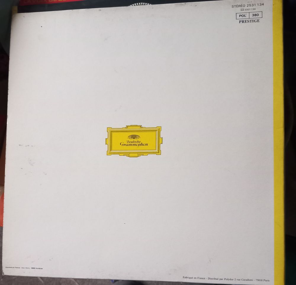 JOHANNES BRAHMS /SYMPHONIE NO 4 / DISQUE VYNIL 33 TOURS / CD et vinyles