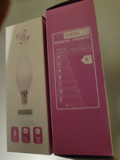 Ampoules led neuves e14 lot de 2 5w=40watt lm470 3000 a vis Montb�liard (25)