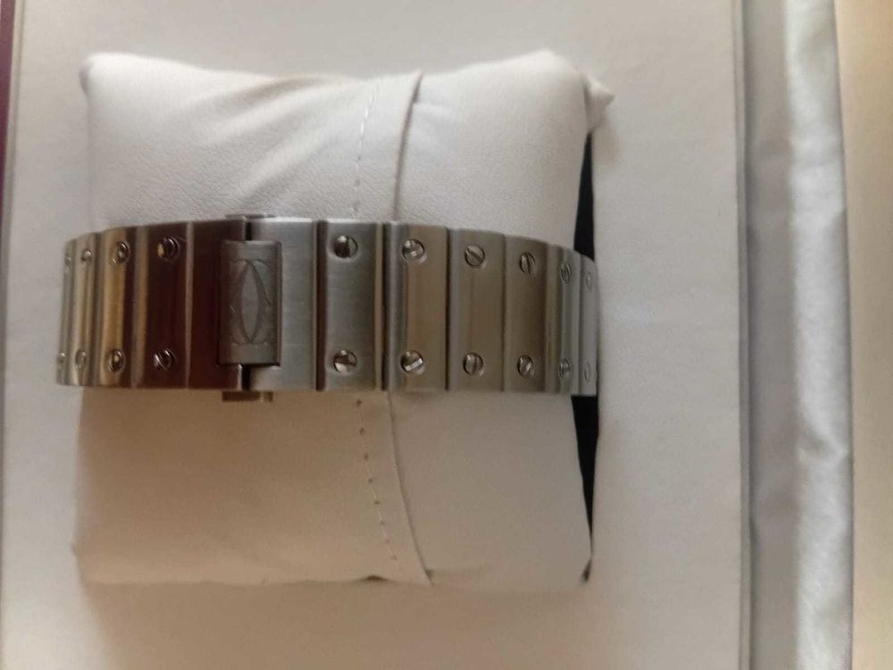 Cartier Santos Automatique €" Full Set Bijoux et montres