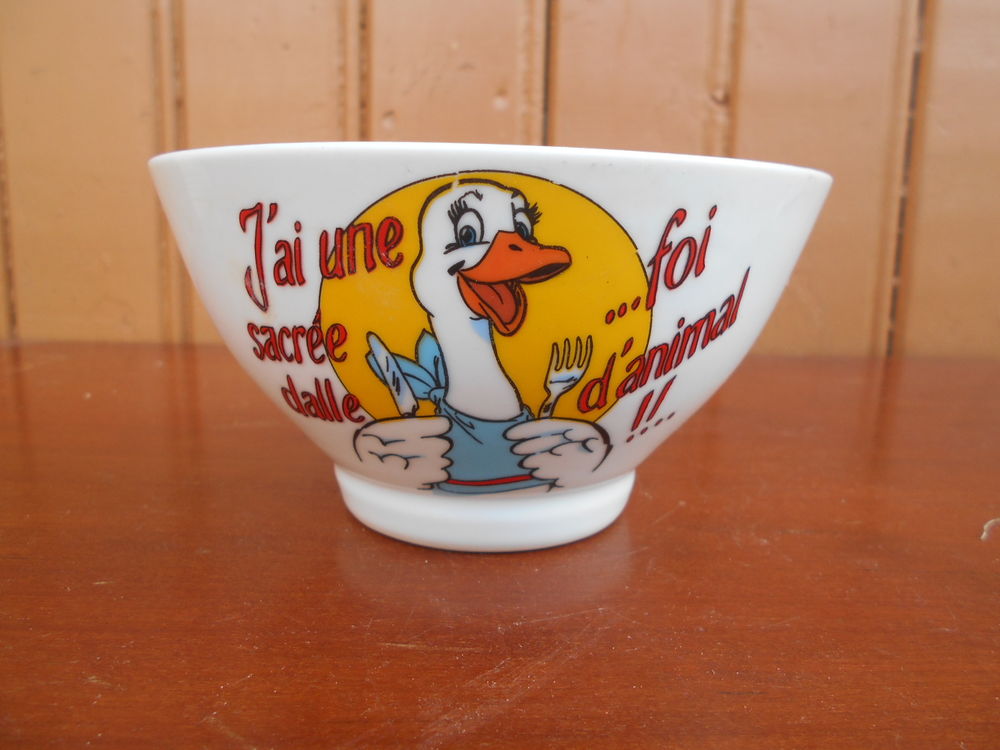 BOL c&eacute;ramique " canard " Décoration
