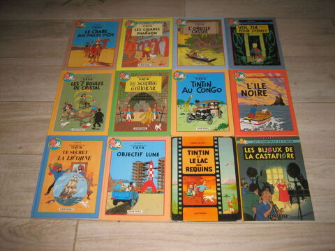 lot collection bd TINTIN en albums double quasi complet 70 C�zy (89)