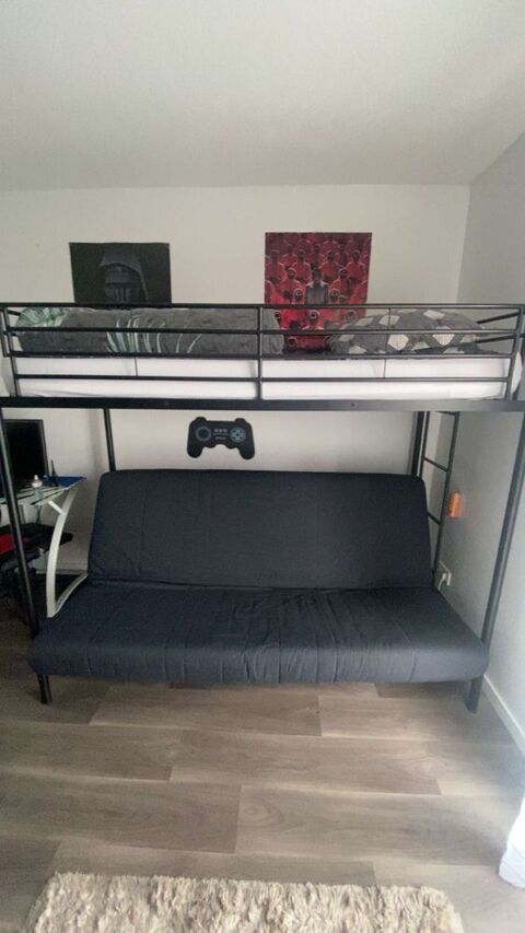 lit superpos avec clic clac en dessous 150 Saulxures-ls-Nancy (54)