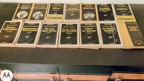 2collections : 14 Séries Noires Nrf Gallimard + 8 Policiers 50 Lavaur (81)
