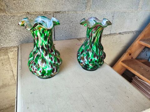 VASES EN VERRE SOUFFLE Saint-Quentin-la-Poterie (30)