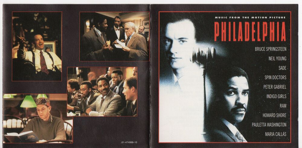 Philadelphia (Music From The Motion Picture) 1994
CD et vinyles