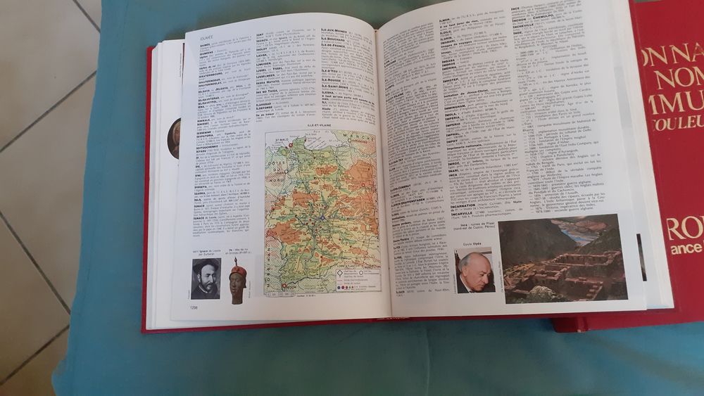Lot de 2 dictionnaires : noms propres et noms communs Livres et BD