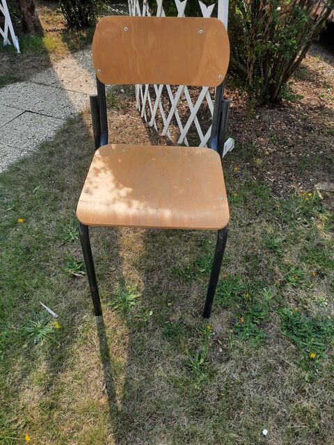 chaise hetre 4 pieds  noir 25 Caug� (27)