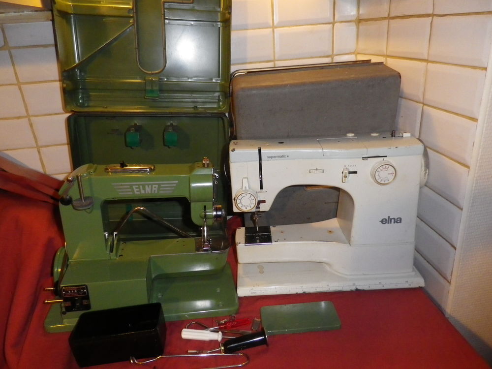 LOT 2 MACHINES &agrave; COUDRE ELMA Electroménager