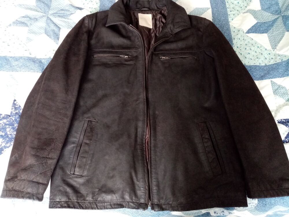 MANTEAU CUIR Vtements
