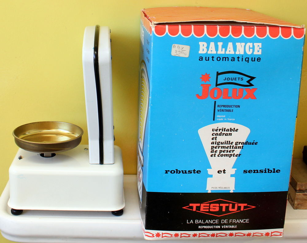 Balance jouet TESTUT par Jolux 1950 Jeux / jouets