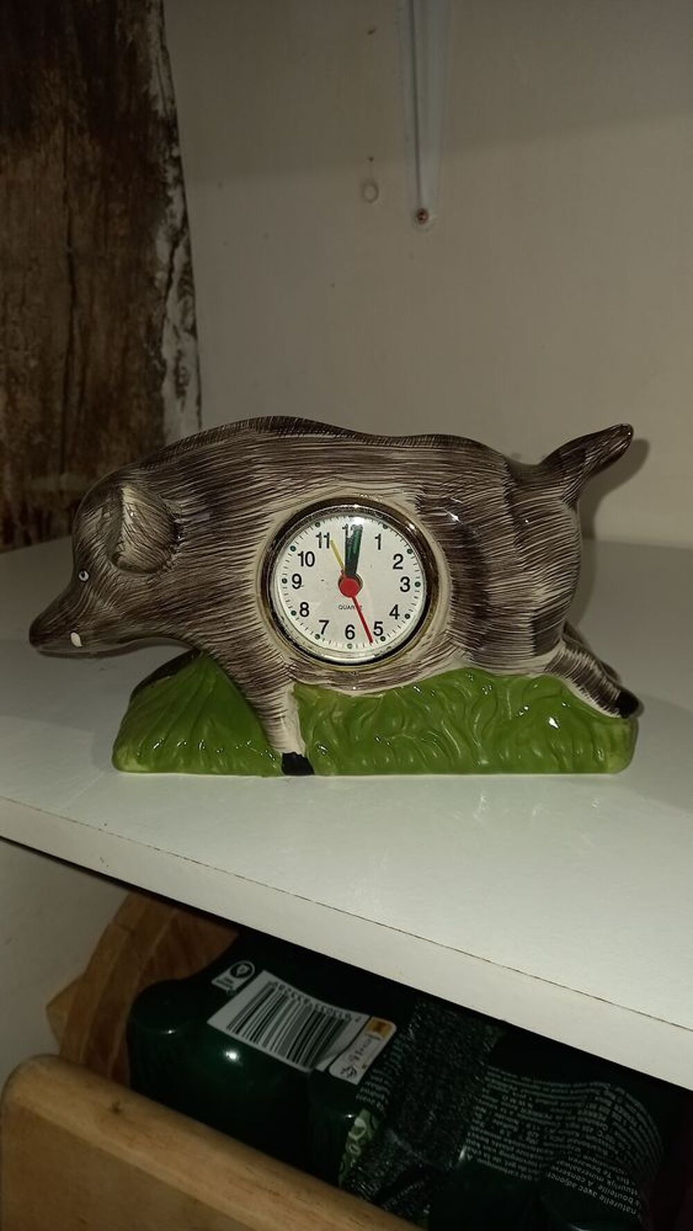 statue horloge Décoration