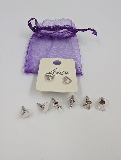 Lot de 4 paires de boucles d'oreilles Lovisa 2 Vulbens (74)