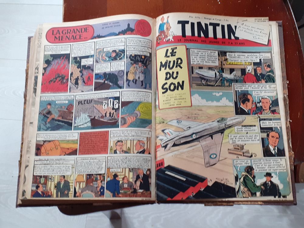 RELIURE JOURNAL DE TINTIN 1952 Livres et BD