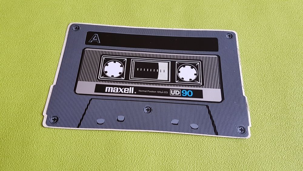AUTOCOLLANT MAXELL 