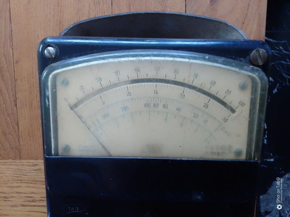 Ancien Contr&ocirc;leur universel CHAUVIN ARNOUX PY6A. Collection 