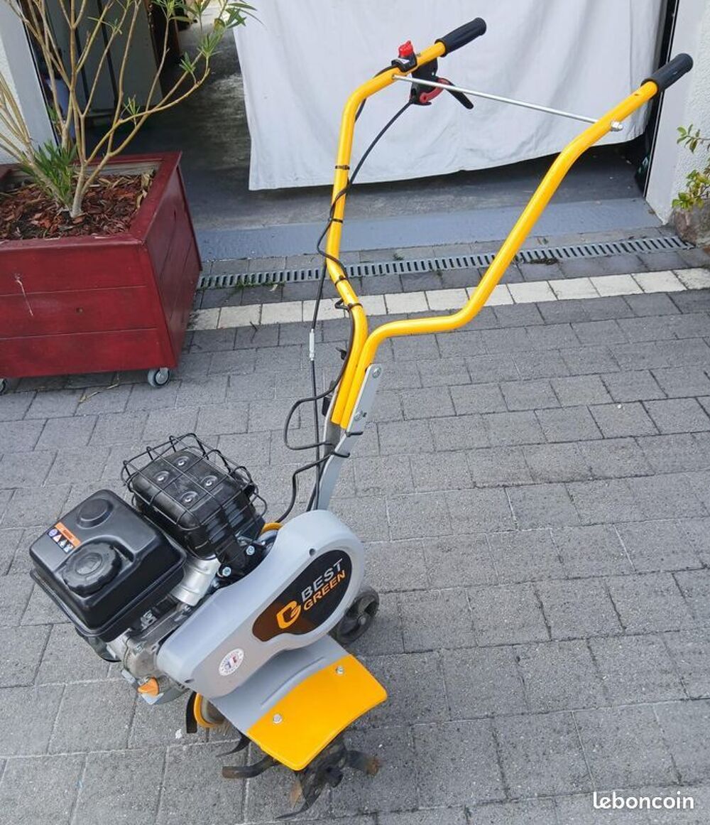 motoculteur thermique Best Green, 4 temps quasi neuf Jardin