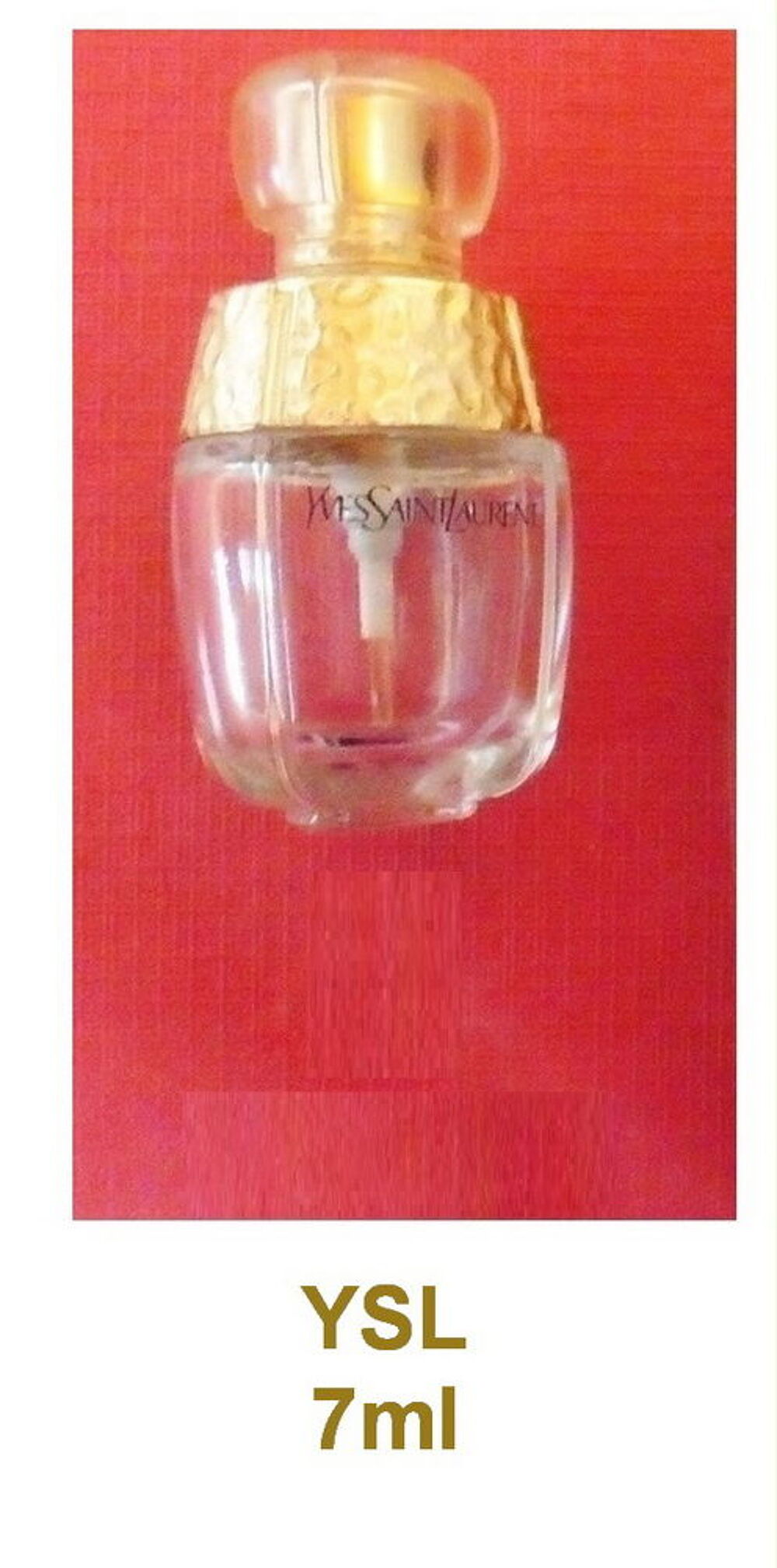 La saga YSL "Champagne"-8 flacons-bo&icirc;tes-coffrets
