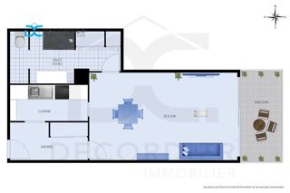  Appartement à vendre 1 pièce 35 m²