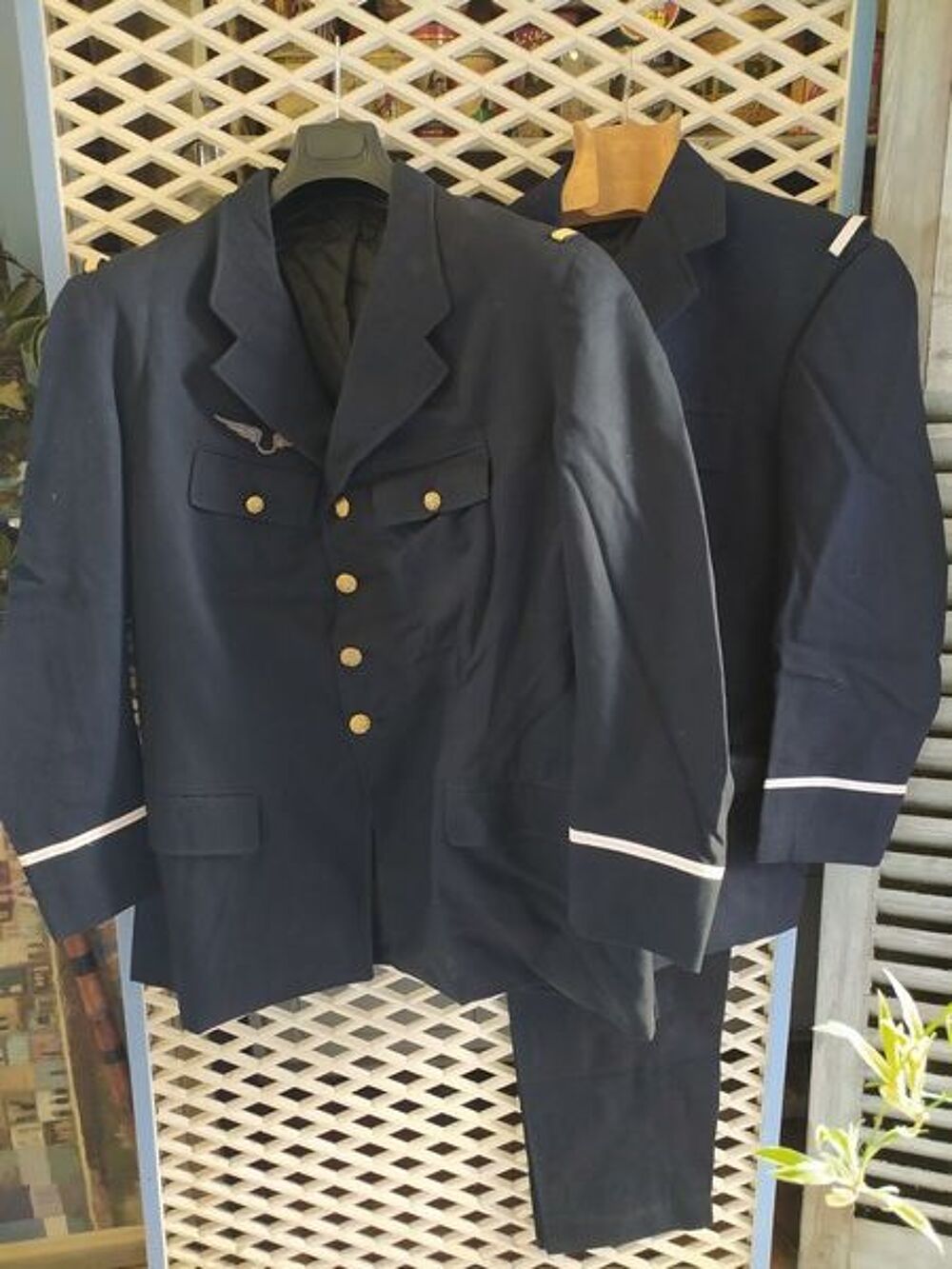 Lot Uniformes Arm&eacute;e de L'air 