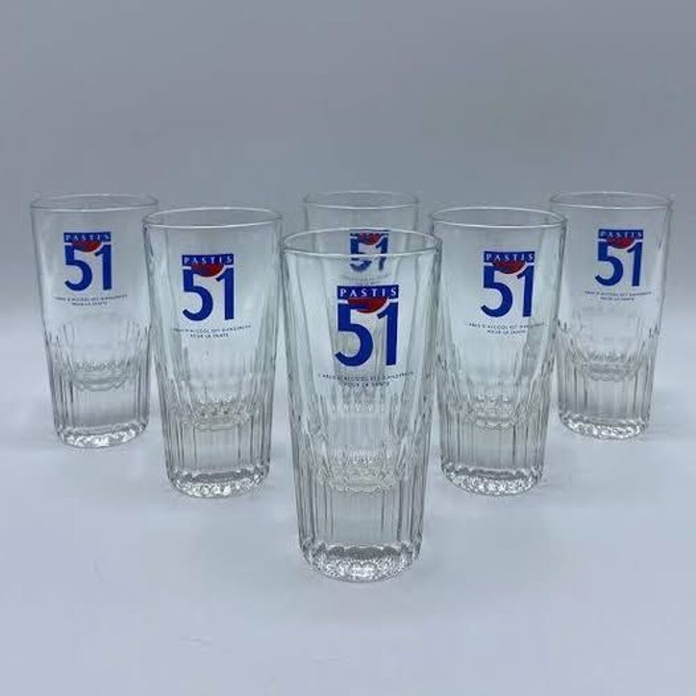 JEVENDS10 VERRE PATIS 51 VINTAGE TBE 25E 