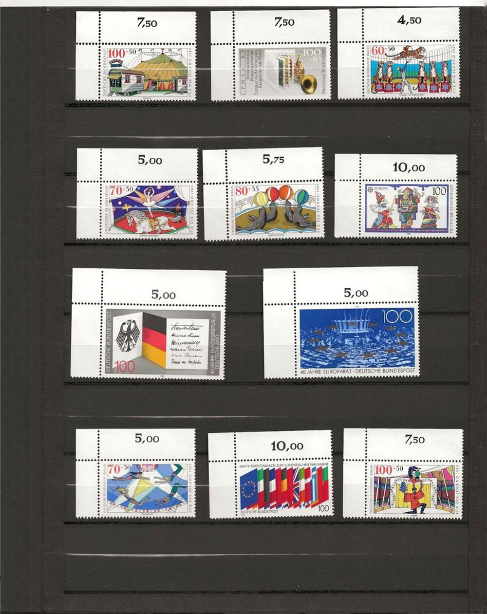 Timbres Neufs allemands 