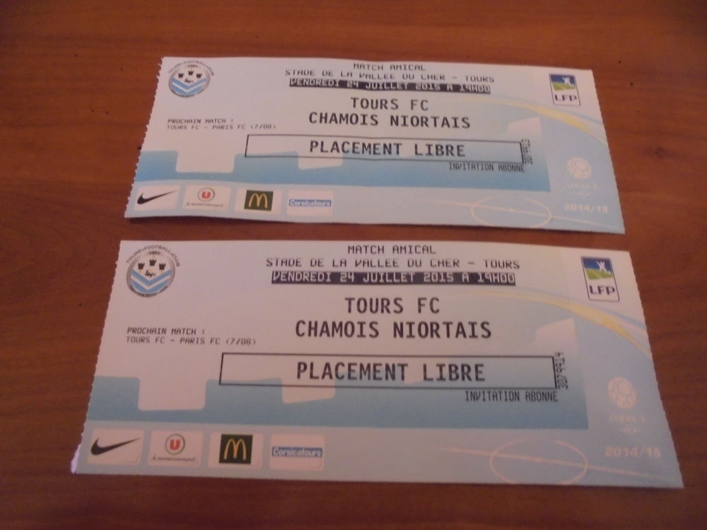 Billets de foot TOURS FC/NIORT 