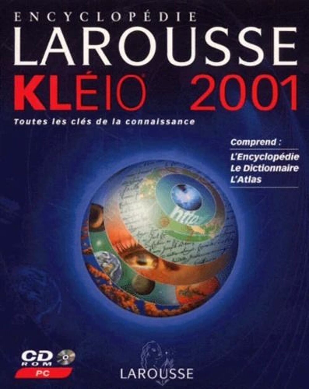 Encyclop&eacute;die Larousse Kl&eacute;io 2001(tres bon etat) Consoles et jeux vidéos