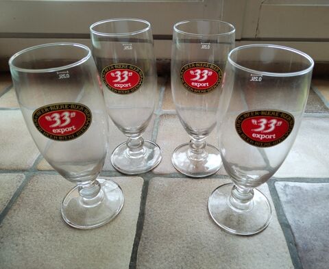 Lot de 4 verres 33 Export 2 Saint-Sbastien-sur-Loire (44)