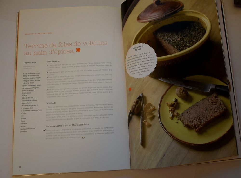 Toqu&eacute;s de Terrines - Recettes - Anne Bachelier 2008 Cuisine