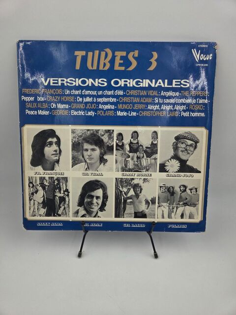 Vinyle 33 tours Vogue ? Tubes 3 ? Versions Originales 3 Vulbens (74)