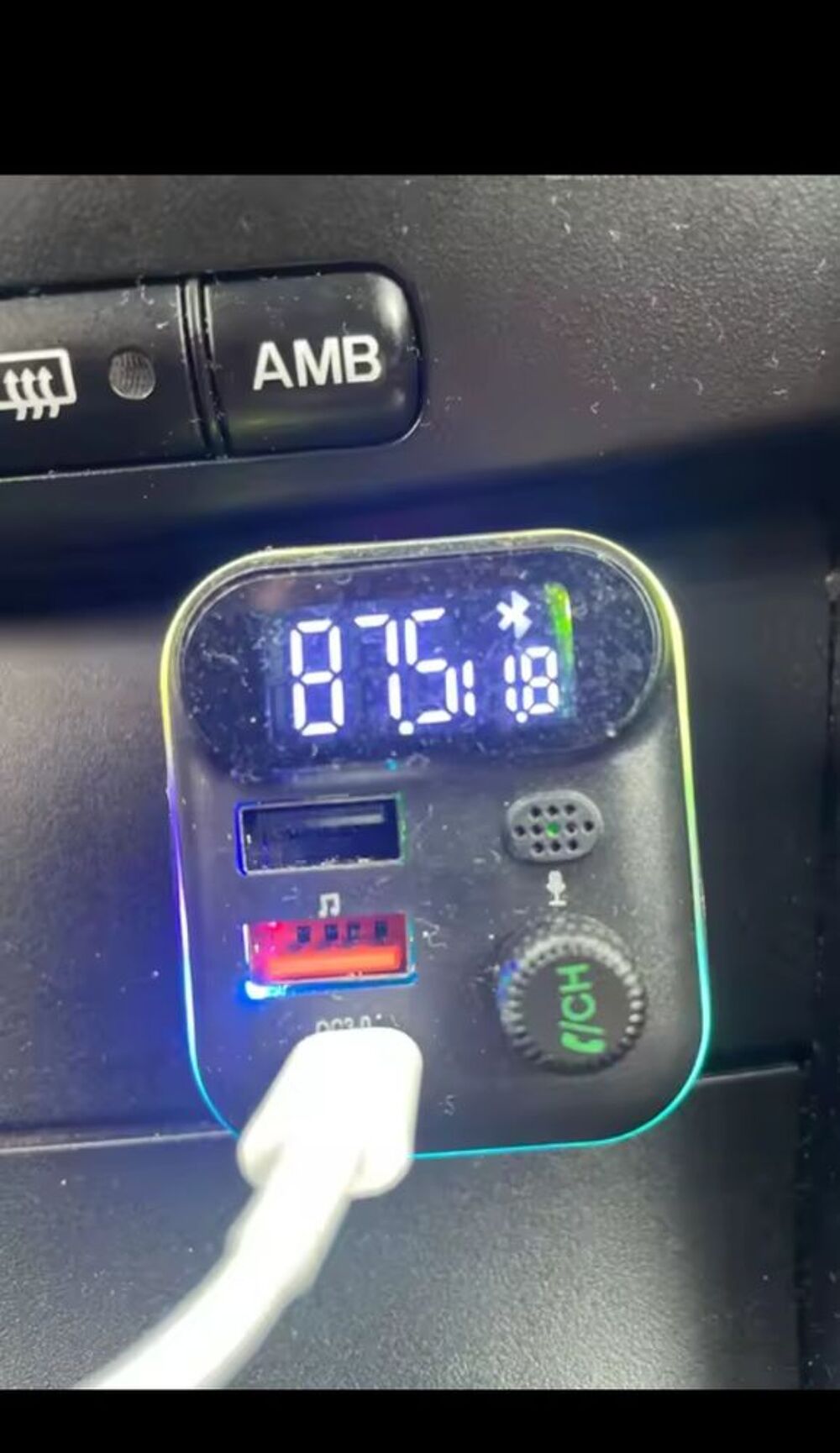 Transmetteur fm Bluetooth allume cigare Audio et hifi