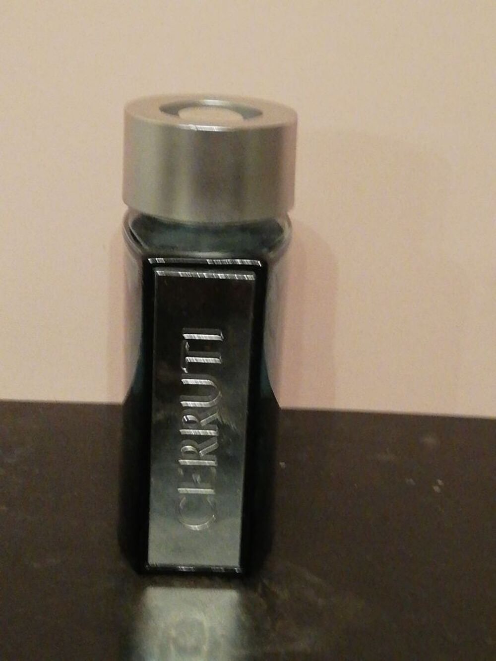 Flacon VAPORISATEUR VIDE EAU DE TOILETTE &quot;CERRUTI&quot; POUR HOMM 