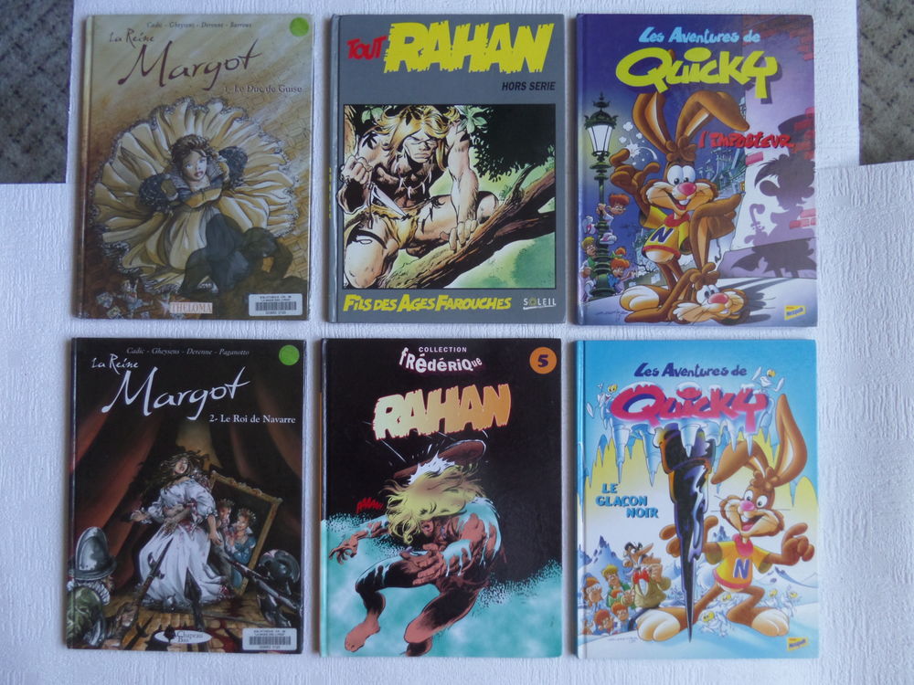 bande dessin&eacute;e.TROLLS DE TROY.MARGO.RAHAN etc............... Livres et BD